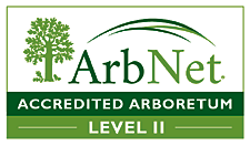 ArbNet Accredited Arboretum, Level 2, international accreditation given in 2024 by the Morton Arboretum